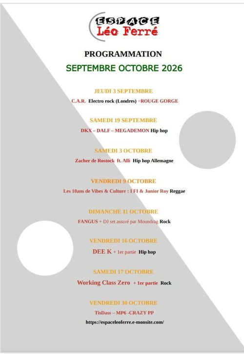 Prog oct 26