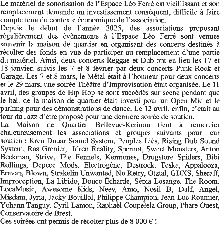 Rapport d activite